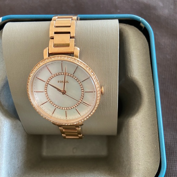 Fossil Women's Rose Gold Jocelyn Watch - Picture 1 of 8
